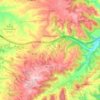 Топографическая карта Montmaneu, высота, рельеф