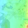 Топографическая карта Сущёво, высота, рельеф