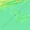 Топографическая карта Toronto Island, высота, рельеф