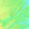 Топографическая карта Большое Сергелево, высота, рельеф