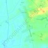 Топографическая карта Бордиловка, высота, рельеф