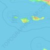 Топографическая карта Channel Islands National Park, высота, рельеф