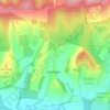 Топографическая карта Eartham, высота, рельеф