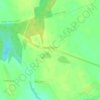 Топографическая карта Красный Курган, высота, рельеф