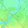 Топографическая карта Ям-Ижора, высота, рельеф