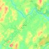 Топографическая карта Durham, высота, рельеф