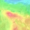 Топографическая карта Пеники, высота, рельеф