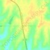 Топографическая карта Huron, высота, рельеф