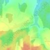 Топографическая карта Ходаки, высота, рельеф