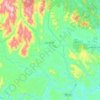 Топографическая карта Camacan, высота, рельеф