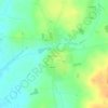 Топографическая карта Шиловичи, высота, рельеф