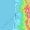 Топографическая карта Rockaway Beach, высота, рельеф