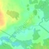 Топографическая карта Дрозды, высота, рельеф