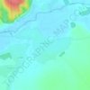 Топографическая карта Волоховка, высота, рельеф
