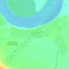 Топографическая карта Красный Яр, высота, рельеф
