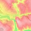 Топографическая карта Гайворон, высота, рельеф