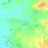 Топографическая карта Есьмановцы, высота, рельеф