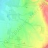 Топографическая карта сельское поселение Нижнее Санчелеево, высота, рельеф