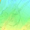 Топографическая карта Богородчаны, высота, рельеф