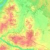 Топографическая карта Путришковский сельский Совет, высота, рельеф
