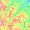 Топографическая карта Biferno, высота, рельеф