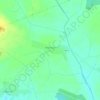 Топографическая карта Беньковцы, высота, рельеф