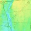 Топографическая карта Bexley, высота, рельеф