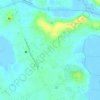 Топографическая карта Poonchira, высота, рельеф