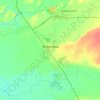 Топографическая карта Февральск, высота, рельеф