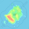 Топографическая карта Portland Island, высота, рельеф