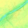 Топографическая карта Германовичи, высота, рельеф