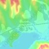 Топографическая карта сельское поселение Село Большая Картель, высота, рельеф