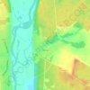 Топографическая карта Слобода, высота, рельеф