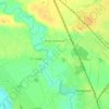 Топографическая карта Нова Знам’янка, высота, рельеф