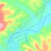 Топографическая карта Jasper, высота, рельеф