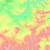 Топографическая карта Taksar, высота, рельеф