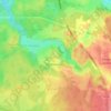 Топографическая карта Новожилово, высота, рельеф