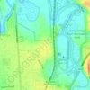 Топографическая карта Seaford Meadows, высота, рельеф