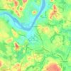 Топографическая карта Groveland, высота, рельеф