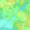Топографическая карта Борщёвка, высота, рельеф