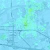 Топографическая карта Гус, высота, рельеф