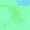 Топографическая карта Пуховичи, высота, рельеф