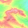 Топографическая карта Manzanilla, высота, рельеф