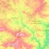Топографическая карта Rio Degebe, высота, рельеф