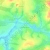 Топографическая карта Большая Своротва, высота, рельеф