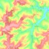 Топографическая карта Первомайское сельское поселение, высота, рельеф