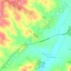 Топографическая карта Dingabledinga, высота, рельеф