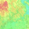 Топографическая карта Солтановский сельский Совет, высота, рельеф
