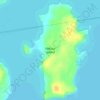 Топографическая карта Valcour Island, высота, рельеф