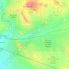 Топографическая карта Yuma County, высота, рельеф